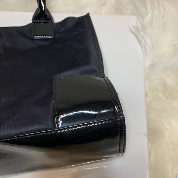 Tory Burch Ella Tote Large leather nylon bag - Picture 9 of 11